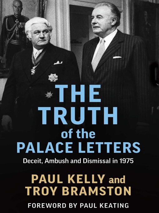 Cover image for The Truth of the Palace Letters